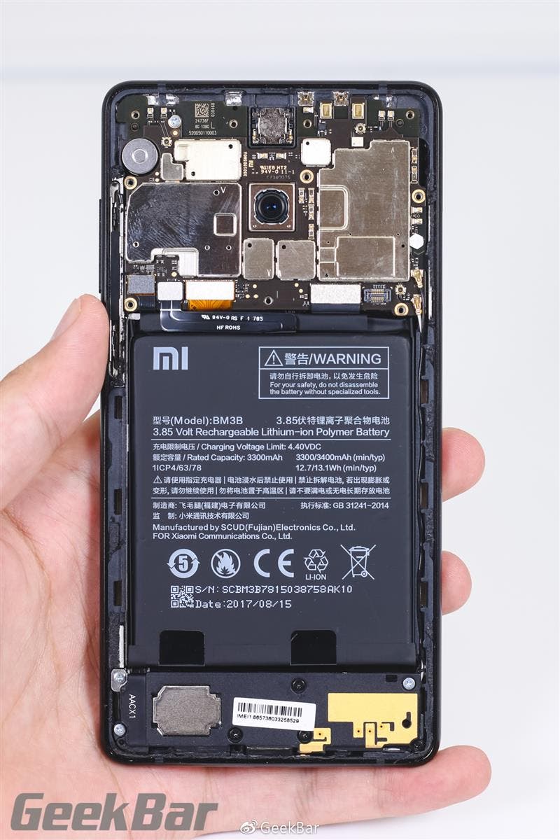 Замена Аккумулятора Xiaomi Mi Mix 2