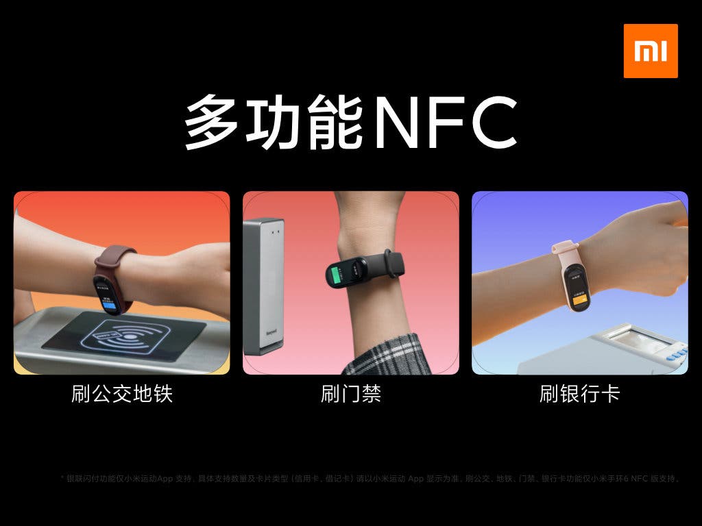 Xiaomi Mi Band 6 Nfc