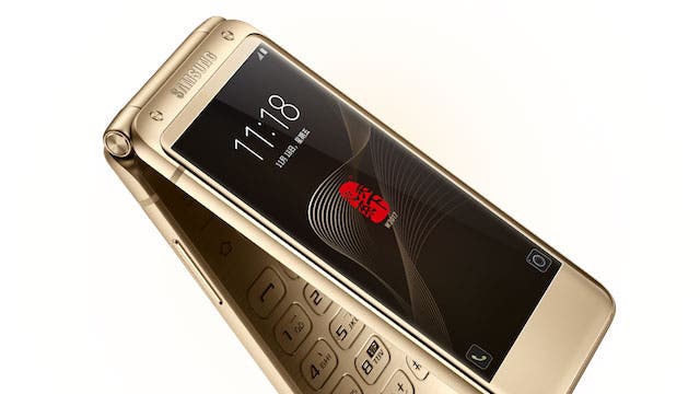 Samsung SM-W2018 flip phone hands on video leaked - Gizchina.com