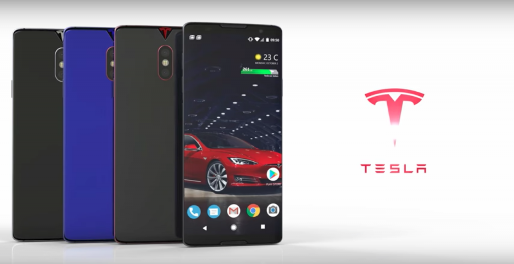 Tesla Phone in the works?
