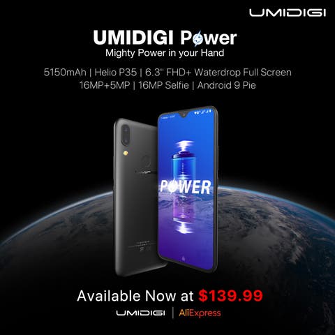 Samsung Galaxy M Killer Umidigi Power Global Sale Kicks Off At 139 99 Gizchina Com