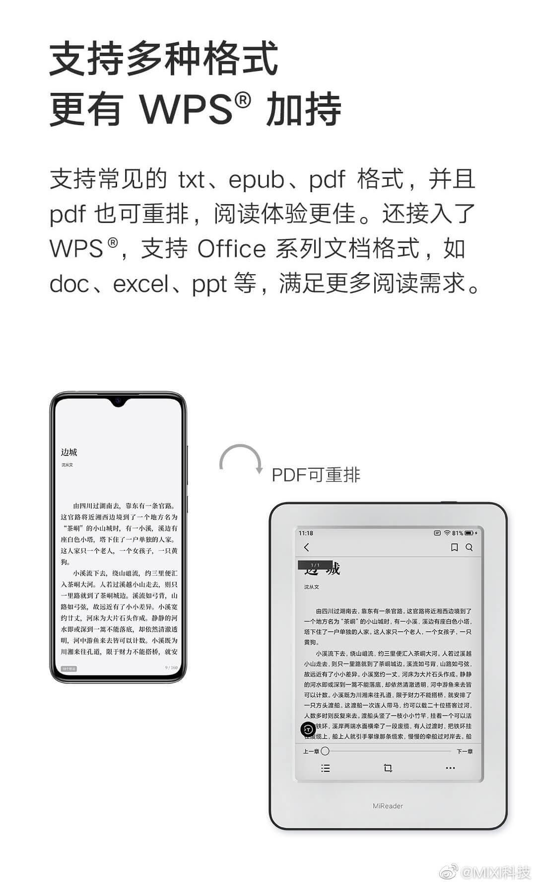 MiReader, first-ever Xiaomi e-book reader, now official 