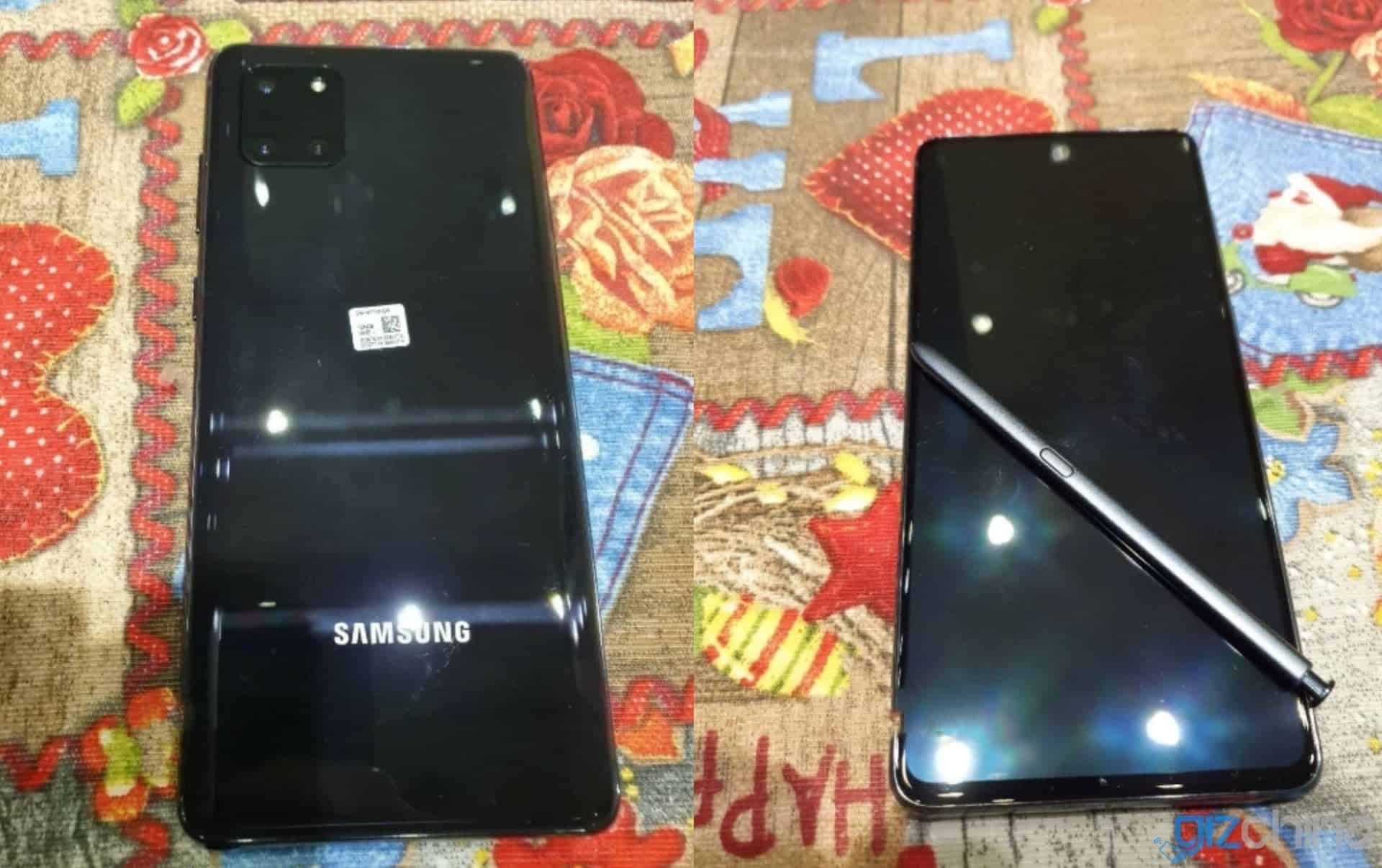 Samsung Galaxy Note10 Lite hands-on photos leak - Neowin