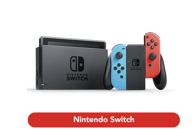new stock of nintendo switch