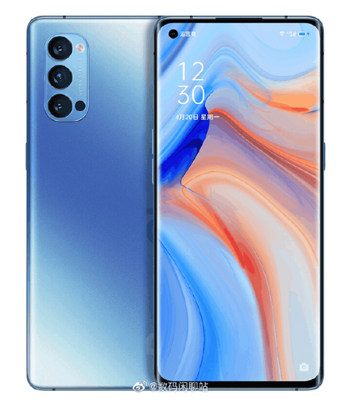 Oppo Reno 4 series appears on TENAA with a 3D-curved display & triple rear  camera 