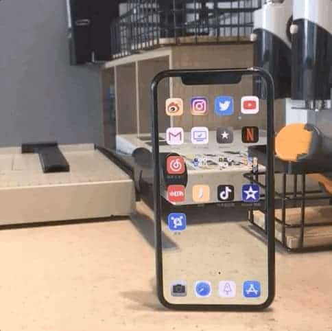iphone transparent background