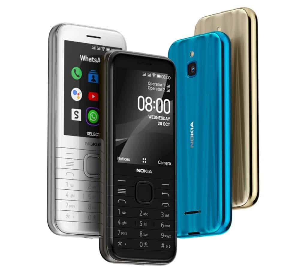 Nokia 6300 Nokia 8000 are KaiOS 4G support