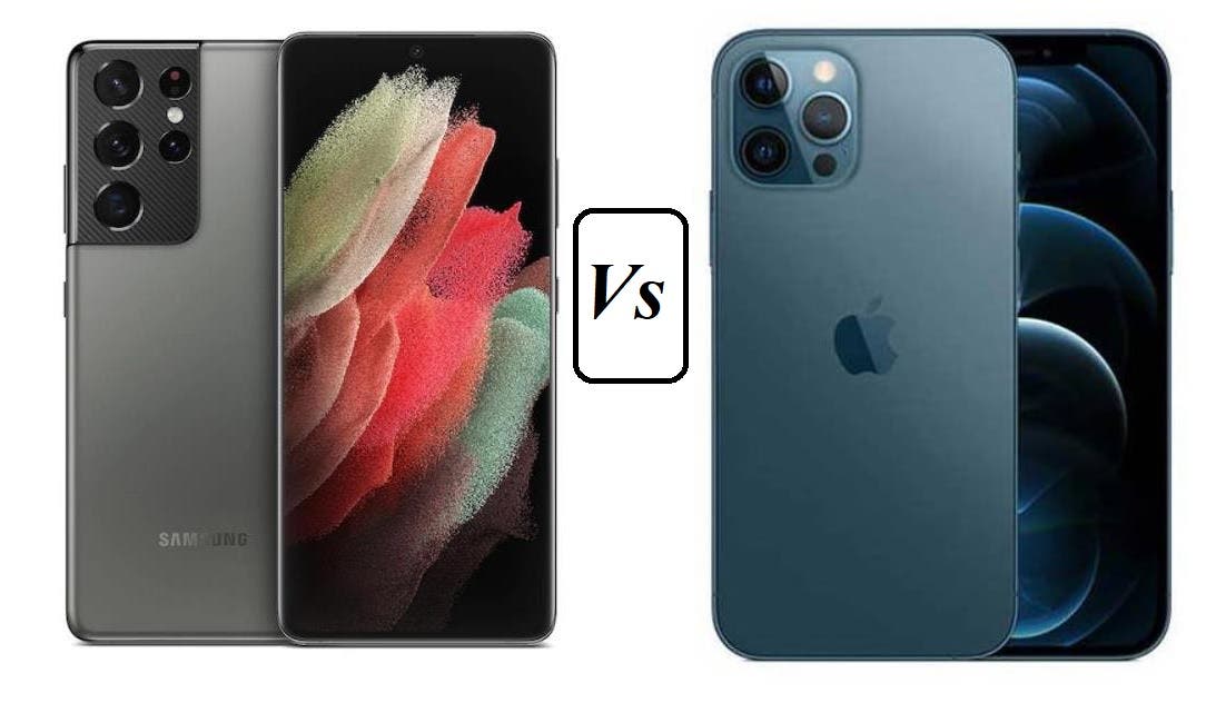 Galaxy S21 Ultra vs iPhone 12 Pro Max: compare preço e ficha técnica