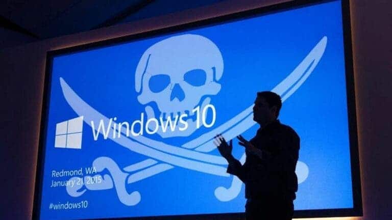 pirating windows 10 pro