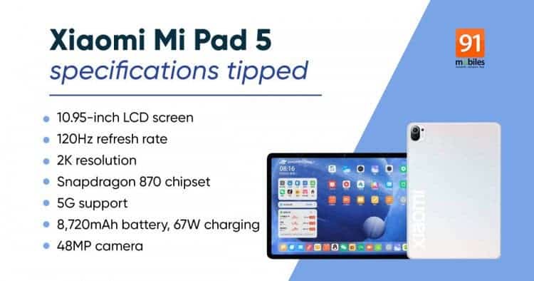 Xiaomi Mi Pad 5 with Windows 11 ARM has been tested in Geekbench 