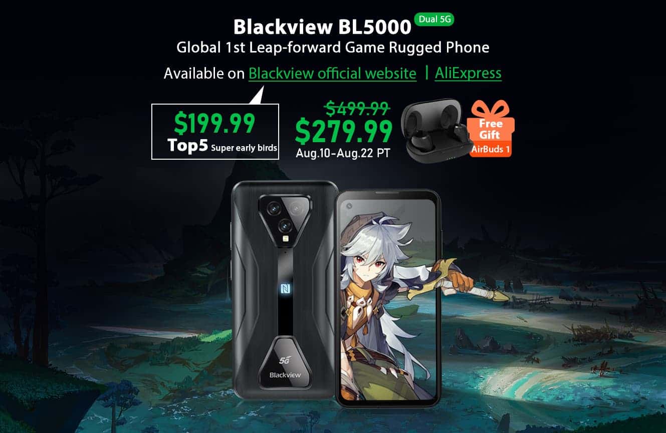 Blackview BL5000: The Best 5G Rugged Gaming Smartphone for Furious Gamers 