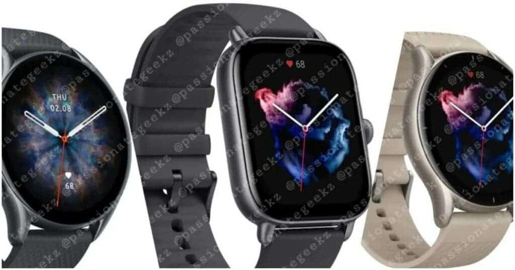 Amazfit GTR 3 Specifications and Features