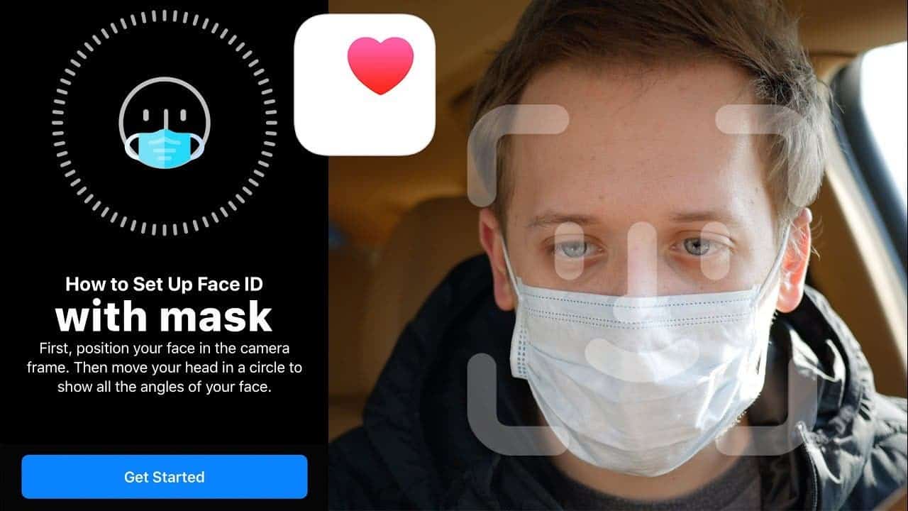 How to use an iPhone Face ID while wearing a mask or glasses