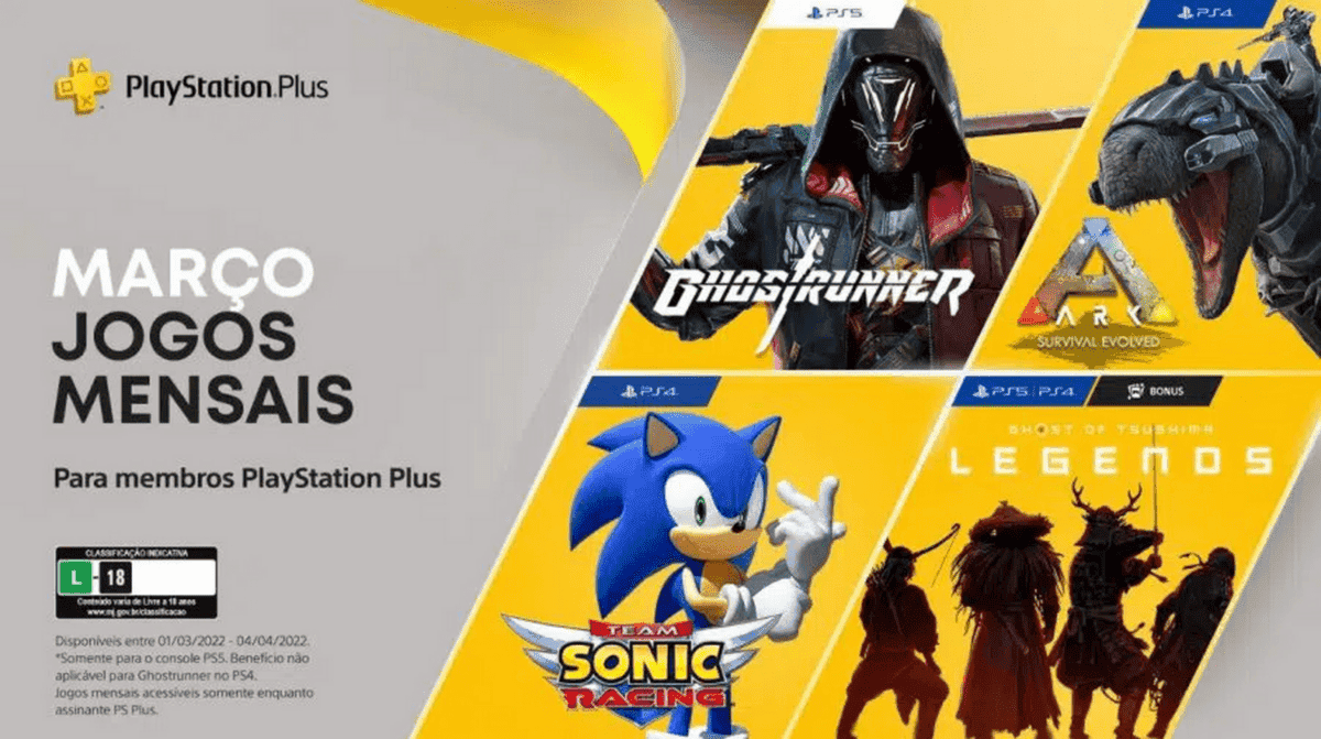 PS Plus) PlayStation Plus: Jogos grátis em julho de 2021!