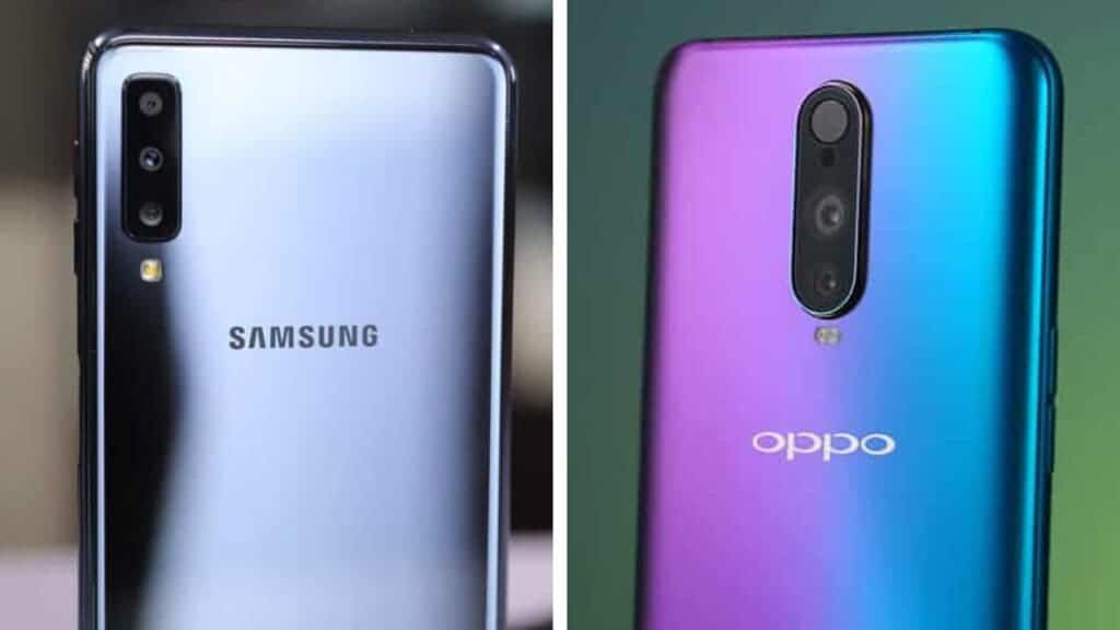 samsung and oppo