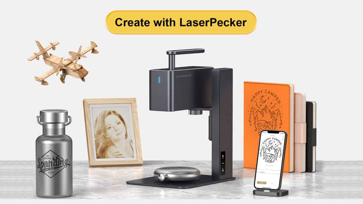 LaserPecker 2-Super Fast Handheld Laser Engraver & Cutter by LaserPecker —  Kickstarter