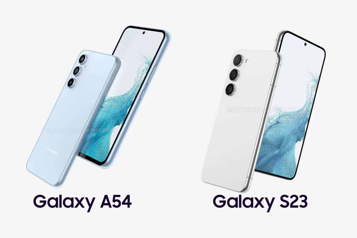 Samsung Galaxy S23 vs Galaxy S23 FE vs Galaxy A54 — what's the