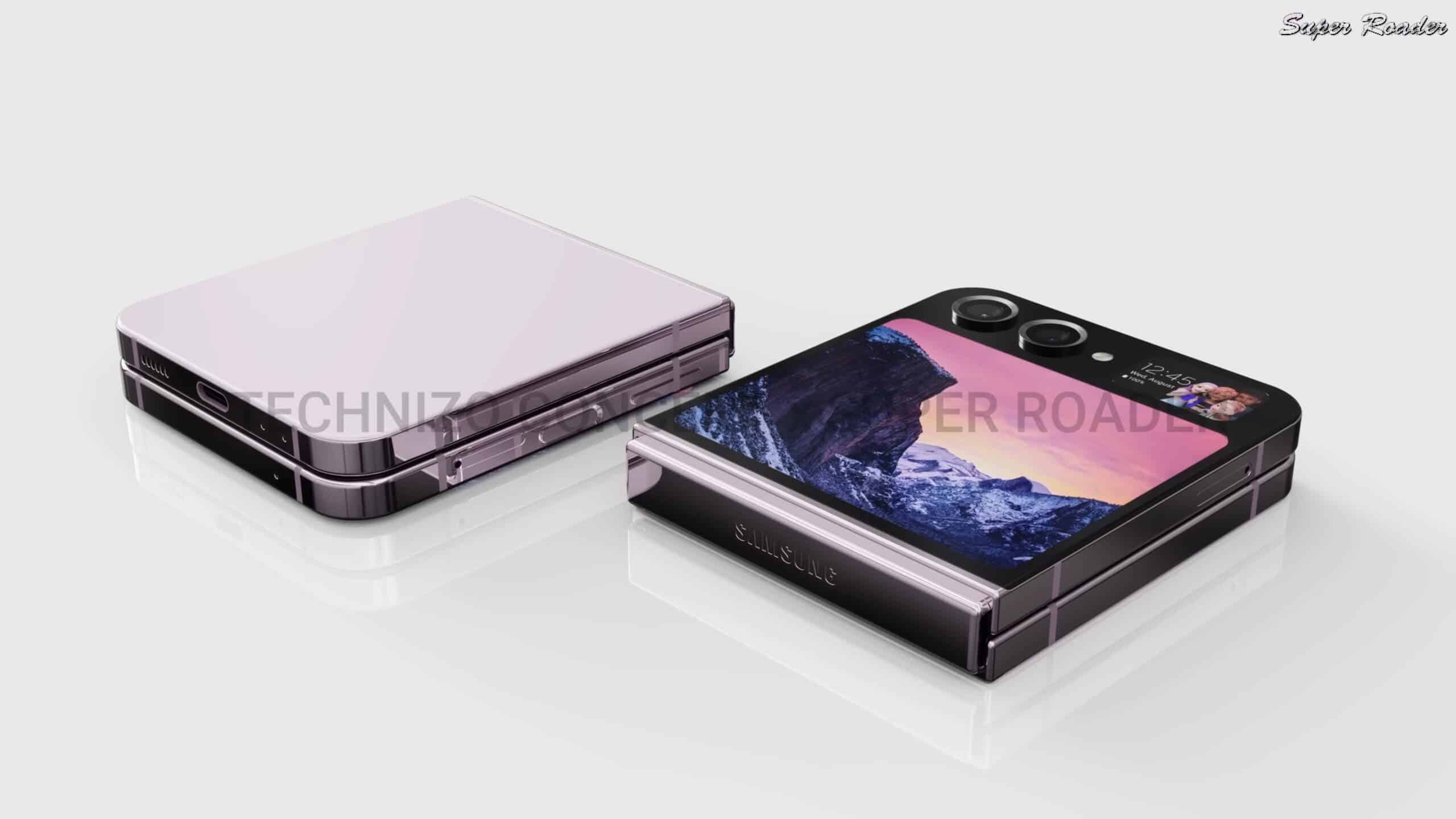 Galaxy Z Flip 3: new renders show the foldable phone with an