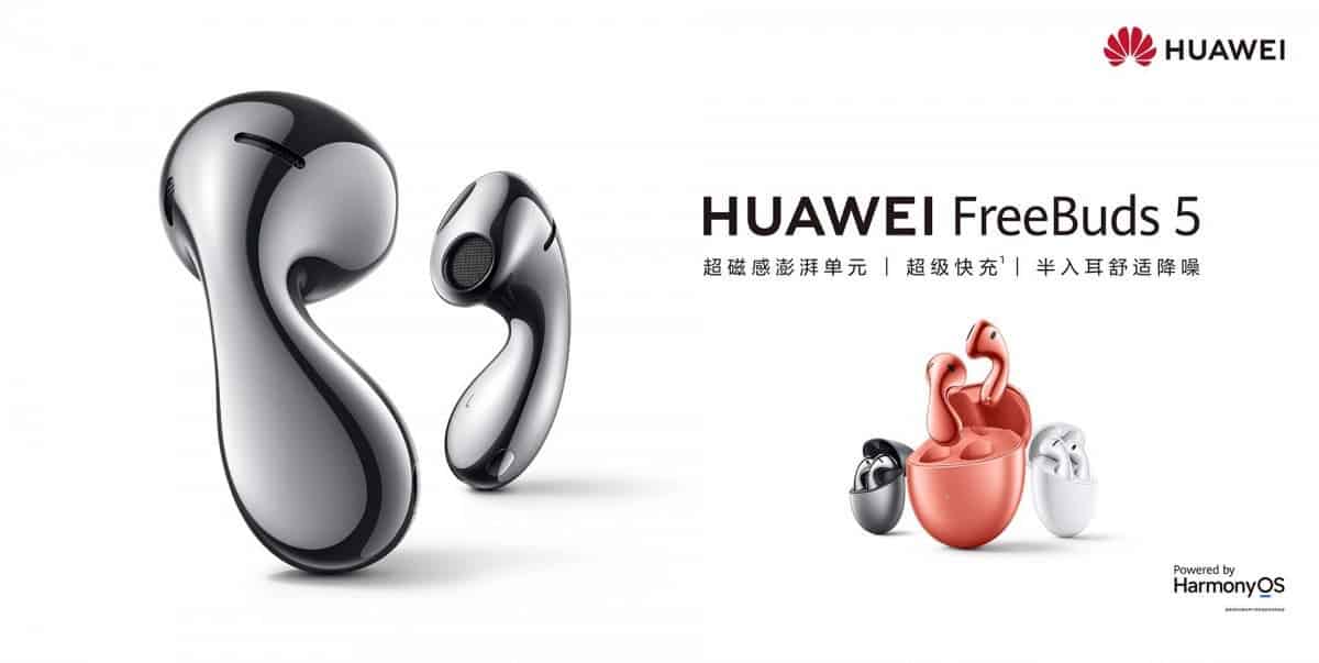 The Very Unusual Design Of The Huawei FreeBuds 5 Headphones Is