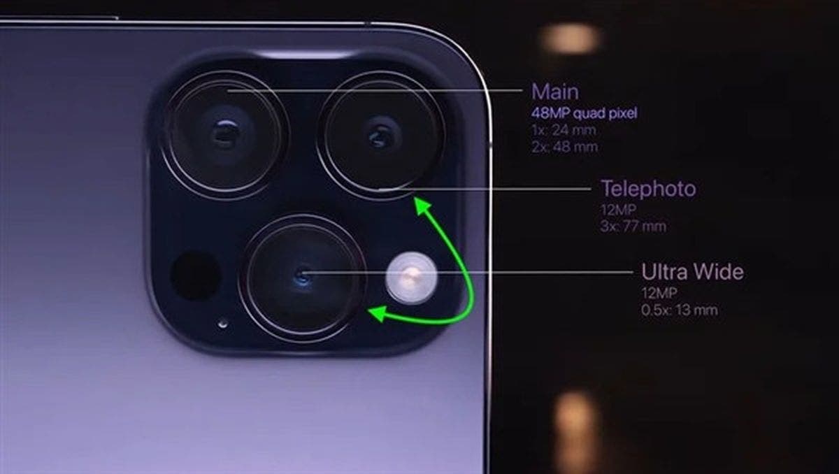 iPhone 15 Pro Max will swap the placement of its camera sensors