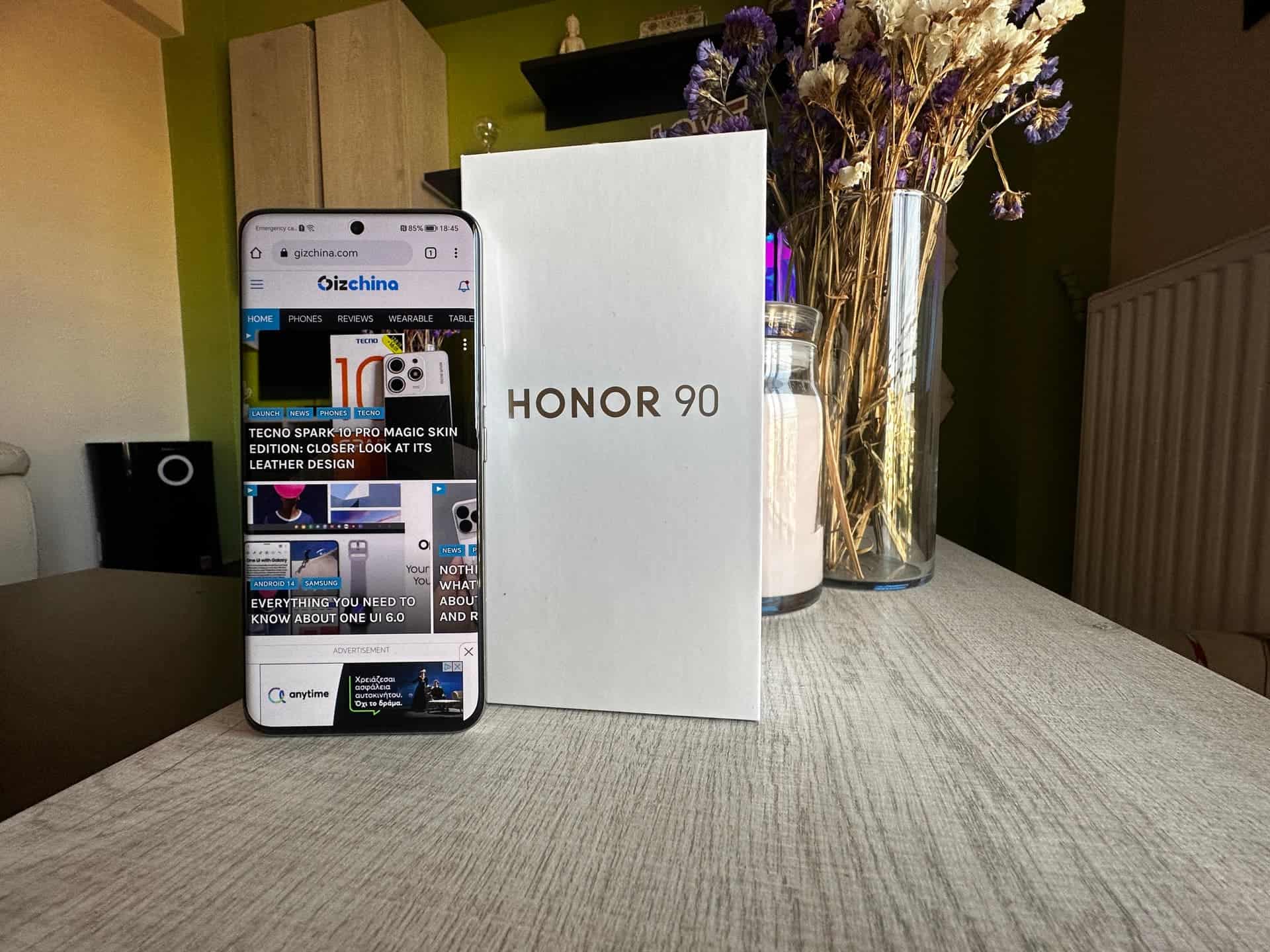 Honor 90 5G Smartphone 12GB+512GB, Qualcomm Snapdragon 7 Gen 1, 6.7  AMOLED Display, Triple Rear Cam 200MP