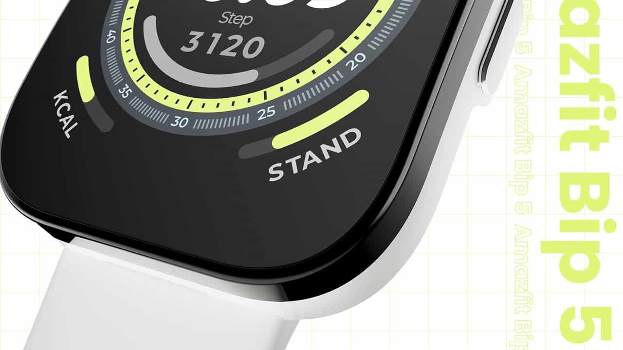 Amazon.com: Amazfit Bip 5 Smart Watch with Ultra Large Screen, Bluetooth  Calling, Alexa, GPS Tracking, 10-Day Long Battery Life, Health Fitness  Tracker, Blood Oxygen- White (Renewed) : Electronics