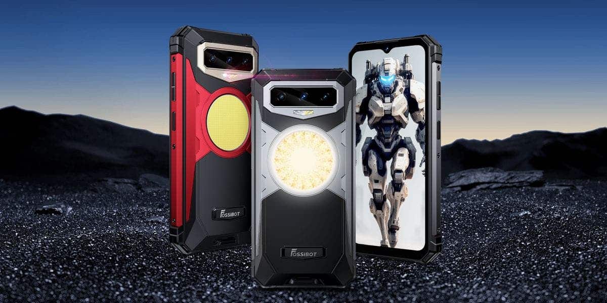 Smartphone Unlocked FOSSiBOT F102 Rugged Phone Android 12+256GB Mobile  16500mAh 