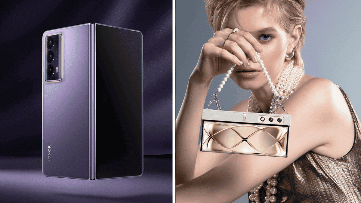 HONOR V Purse 'Handbag Design' foldable concept phone showcased