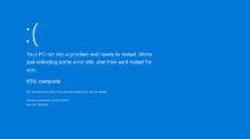 Blue Screen of Death Error Windows