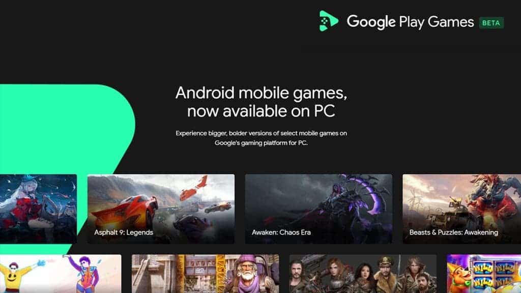 Google Play Games beta allows more people to play Android games on PC