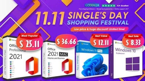 11.11 Sale: This coupon code can't be used in combination with