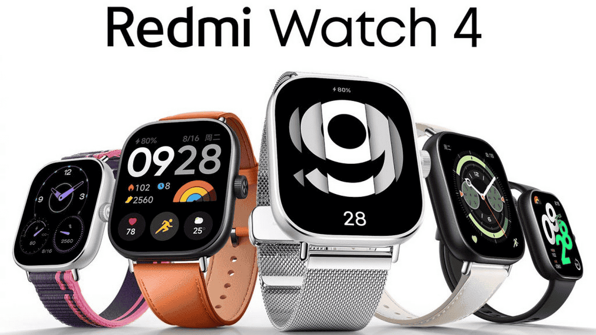 Redmi Watch 4 Arrives With 1.97-inch AMOLED Screen, HyperOS and GPS