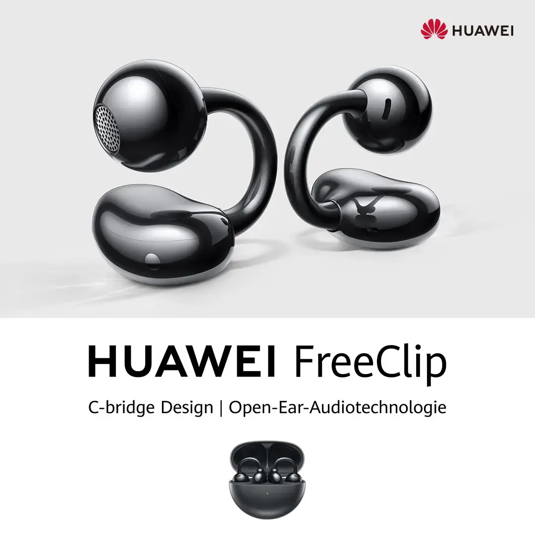Introducing the new Huawei FreeClip and it's TOP FEATURES