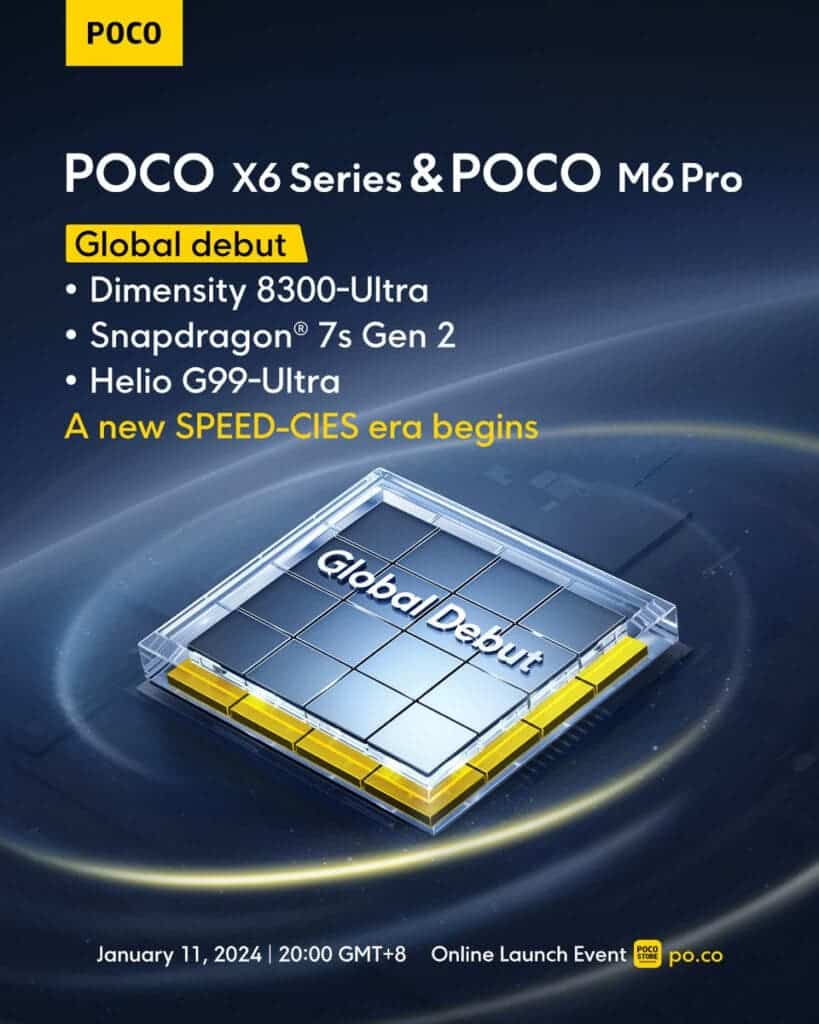 POCO X6 Pro 5G global/ India launch timeline, chipset details surface online
