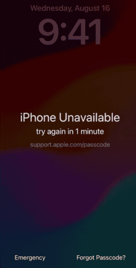 iPhone Locked