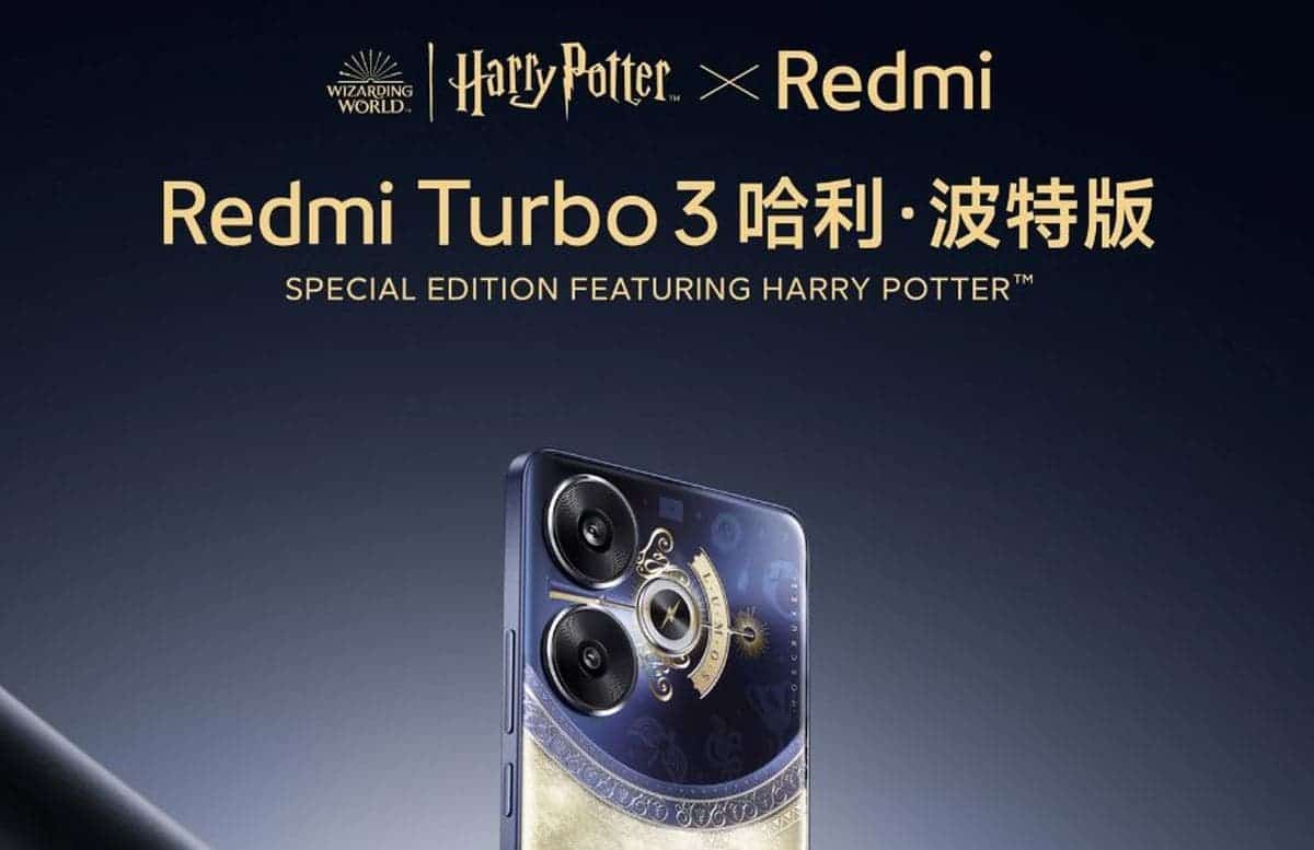 Xiaomi Redmi Turbo 3 Harry Potter Version Officially Announced -  Gizchina.com