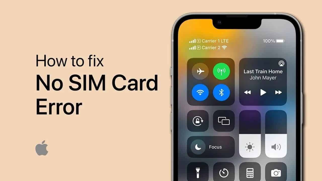 iPhone No SIM Card