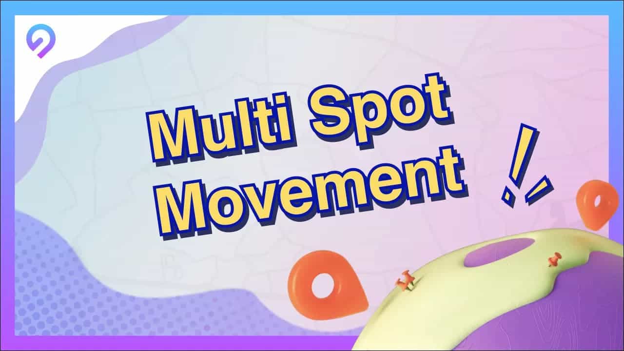 Multi-spot movement