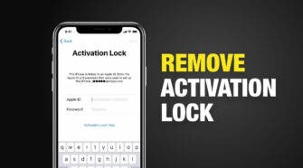 Remove activation lock on iPad