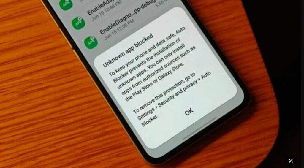 Samsung Sideloading