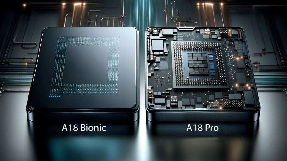 iPhone 16 Bionic A18 chip