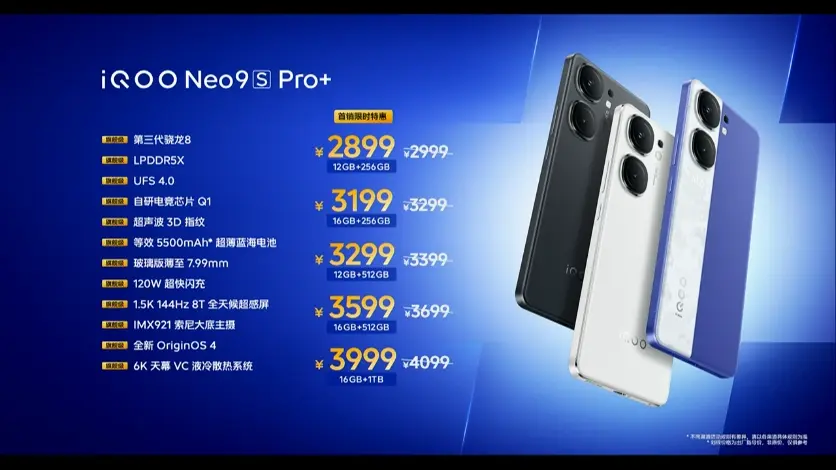 iQOO Neo9S Pro+