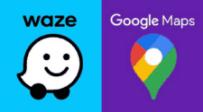 Google Maps and Waze