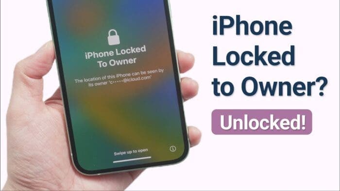 iPhone locked