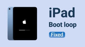 Apple iPad Boot Loop fixed