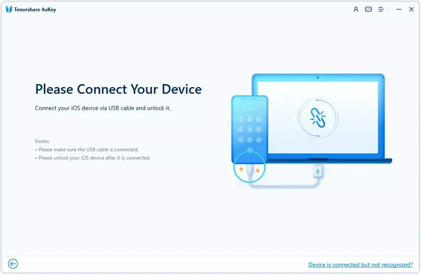 Connect phone with USB for Screen time bypass