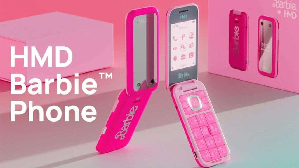 HMD Barbie Flip Phone Released for 129