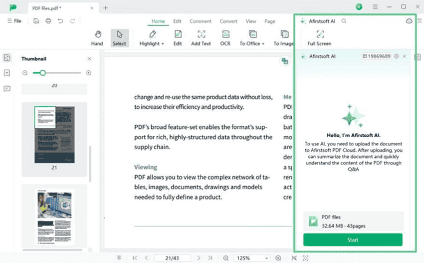 Afirstsoft PDF