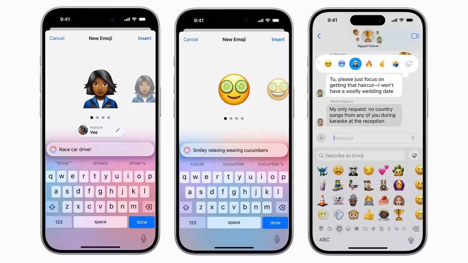 Genmoji on iOS 18