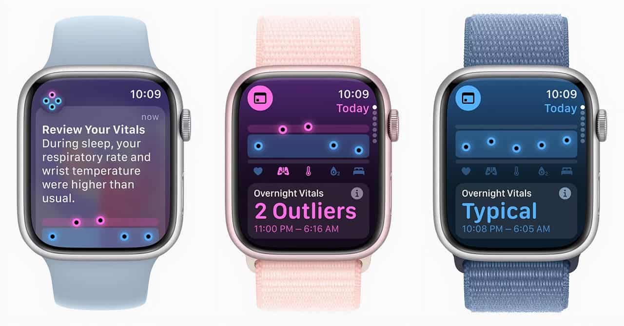 Vitals on Apple Watch